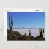Salar de Uyuni, Bolivien Postkarte (Vorne/Hinten)