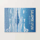 Salar de Uyuni Bolivien Vintage Art Puzzle (Horizontal)