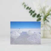 Salar de Uyuni Salons Postkarte (Stehend Vorderseite)