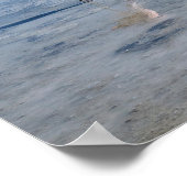 SALAR DE UYUNI SALT FLAT, BOLIVIEN POSTER (Ecke)