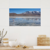 SALAR DE UYUNI SALT FLAT, BOLIVIEN POSTER (Küche)