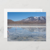 SALAR DE UYUNI SALT FLAT, BOLIVIEN POSTKARTE (Vorne/Hinten)
