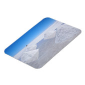 Salar de Uyuni Salzwasser Magnetrechteck Magnet (Linke Seite)