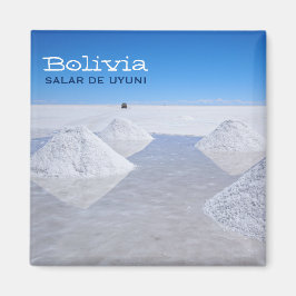 Salar de Uyuni Salzwasser Textmagnet Magnet