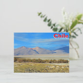 Salar del Huasco, Chile (Stehend Vorderseite)