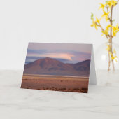 Salar del Huasco, Chile Karte (Gelbe Blume)