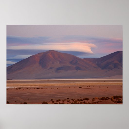 Salar del Huasco, Chile Poster (Vorne)