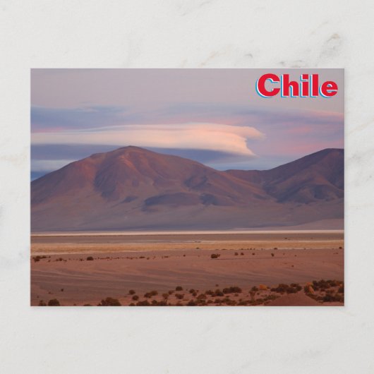 Salar del Huasco, Chile Postkarte (Vorderseite)