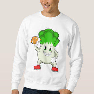 Salat beim Fußball Sweatshirt