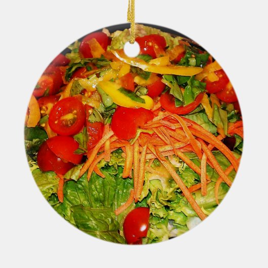 Salat Brite Keramik Ornament (Hinten)