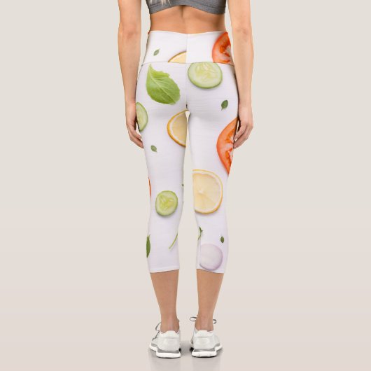 Salat Capri Leggings (Rückseite)