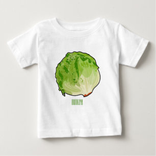 Salat-Cartoon-Abbildung Baby T-shirt