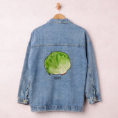 Salat-Cartoon-Abbildung Jeansjacke (Hangar)