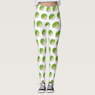 Salat-Cartoon-Abbildung Leggings