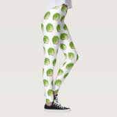 Salat-Cartoon-Abbildung Leggings (Rechts)
