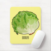 Salat-Cartoon-Abbildung Mousepad (Mit Mouse)