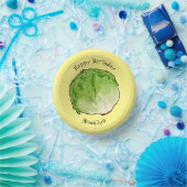 Salat-Cartoon-Abbildung Pappteller (Party)