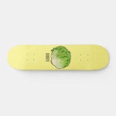 Salat-Cartoon-Abbildung Skateboard (Horizontal)