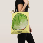 Salat-Cartoon-Abbildung Tasche (Von Nahem)