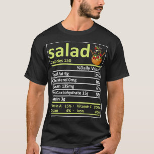 Salat Ernährung Familie passend Lustiges Erntedank T-Shirt
