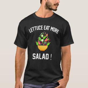 Salat essen - Vegan Salatpuppe T-Shirt