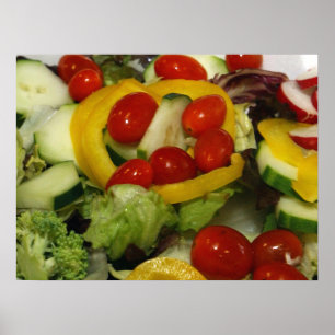 Salat "Fresh Garden" Poster