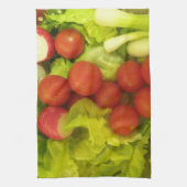 Salat Gemüse Kochnische Handtuch (Vertikal)