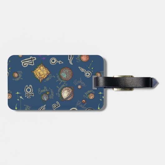 Salat Gepäckanhänger (Rückseite horizontal)