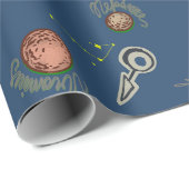 Salat Geschenkpapier (Rolleneckpunkt)