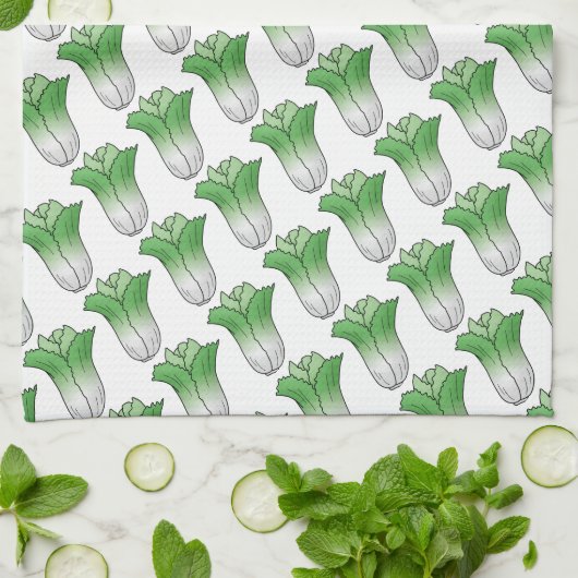 Salat Geschirrtuch (Gefaltet)