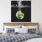 Salat im Wasser Leinwanddruck (Insitu (Schlafzimmer))