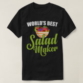 Salat Maker Salat Lover Gewürzvegetarisch T-Shirt (Design vorne)