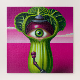Salat mit Auge Puzzle