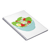 Salat Notizblock (Rechte Seite)