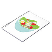 Salat Notizblock (Linke Seite)