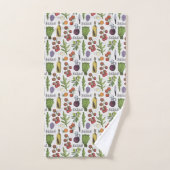 Salat Pattern Handtuch Set (Handtuch)