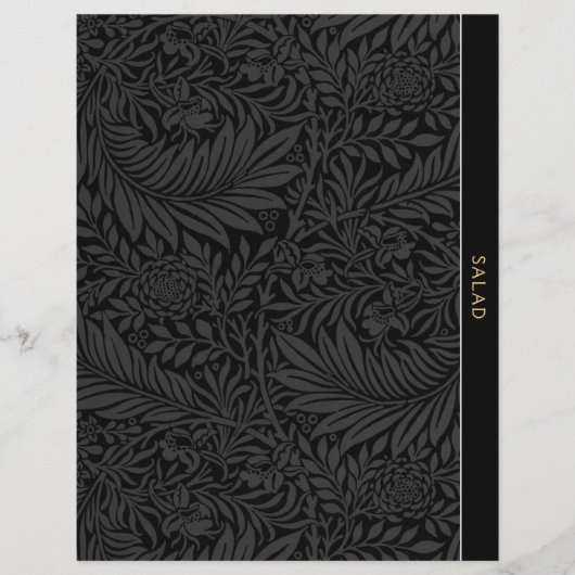 Salat | Recipe Dividing | VINTAG (Vorderseite)