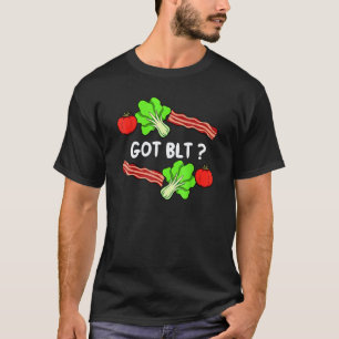 Salat Speck Tomate Blattgemüse Vegetarisch Ve T-Shirt