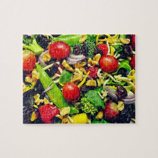 Salat-u. Frucht-Jagd - 8x10 - 110 PC Puzzle (Horizontal)