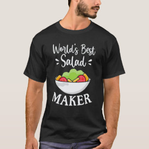Salat Weltbester Salatbereiter Vegetarisch Vegan T-Shirt