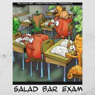Salatbar-Prüfung Lustig