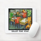 Salatbar-Prüfung Lustig Mousepad (Mit Mouse)