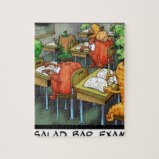 Salatbar-Prüfung Lustig Puzzle (Vertikal)