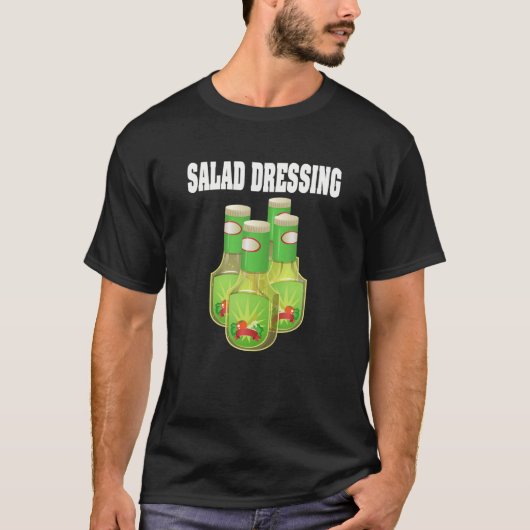 Salatdekoration Couple Costume Salat Dressing T-Shirt (Vorderseite)