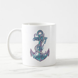 Salate, aber süße nautische Anker Kaffeetasse