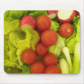 Salate Gemüse Mousepad (Vorne)