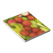 Salate Gemüse Notizblock (angewinkelt)