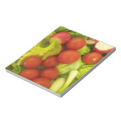 Salate Gemüse Notizblock (Rotiert)