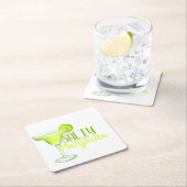 Salate Margarita Rechteckiger Pappuntersetzer (Vor Ort)