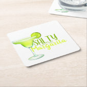 Salate Margarita Rechteckiger Pappuntersetzer (angewinkelt)